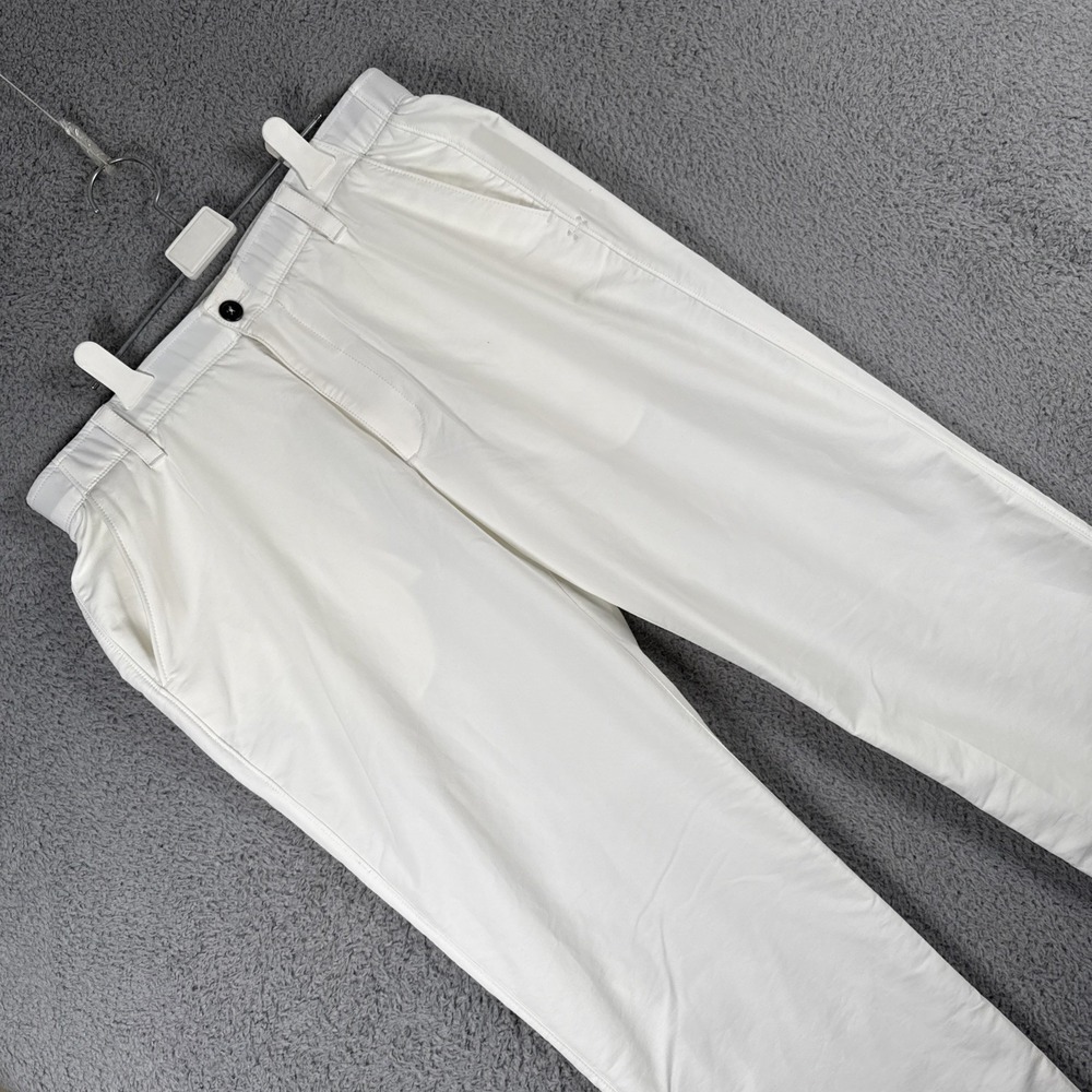 Under Armour Golf Pants Mens 36x34 (34x34) White Matchplay Performance Stretch